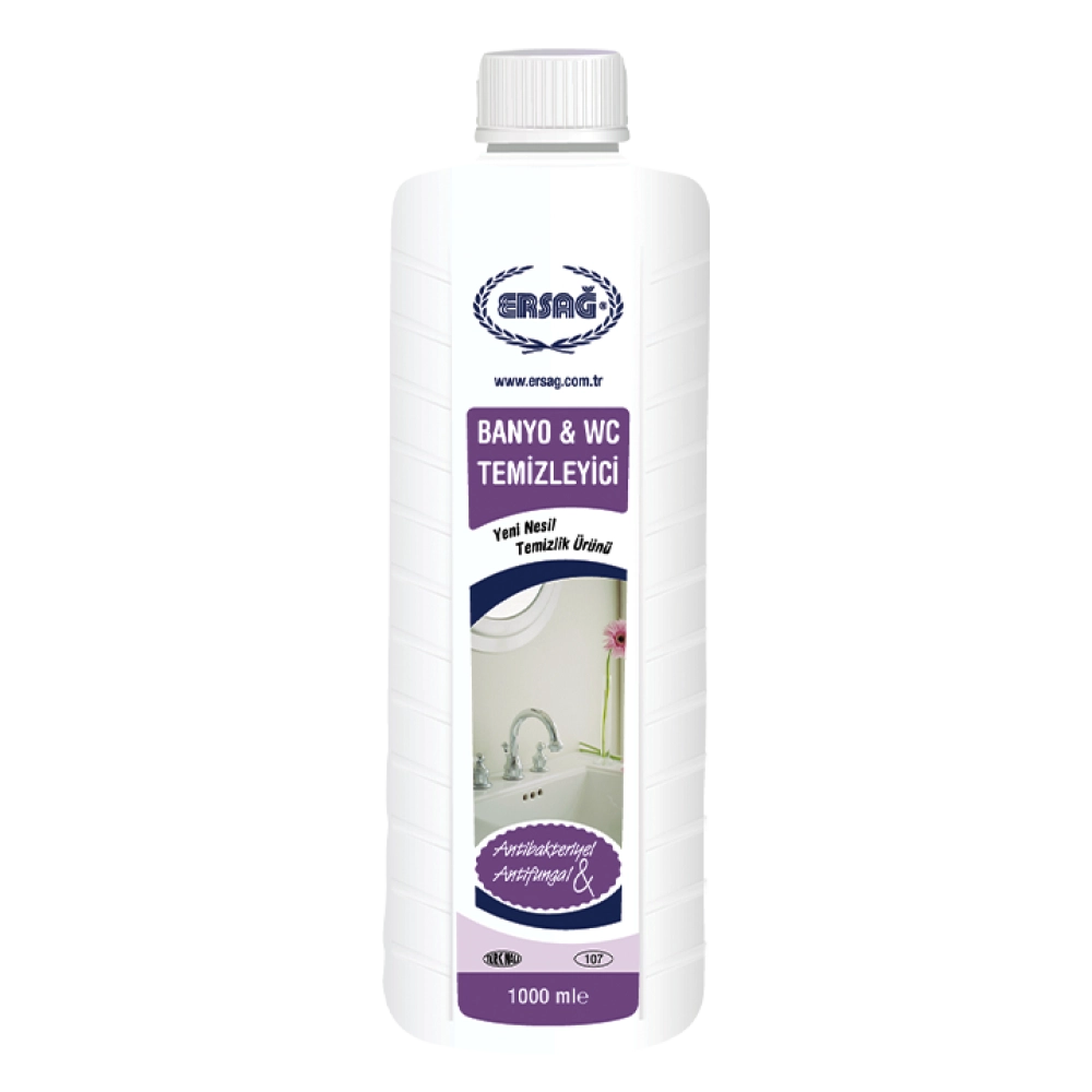 BANYO WC TEMİZLEYİCİ ANTİBAKTERİYEL 1000 ML (107-115)