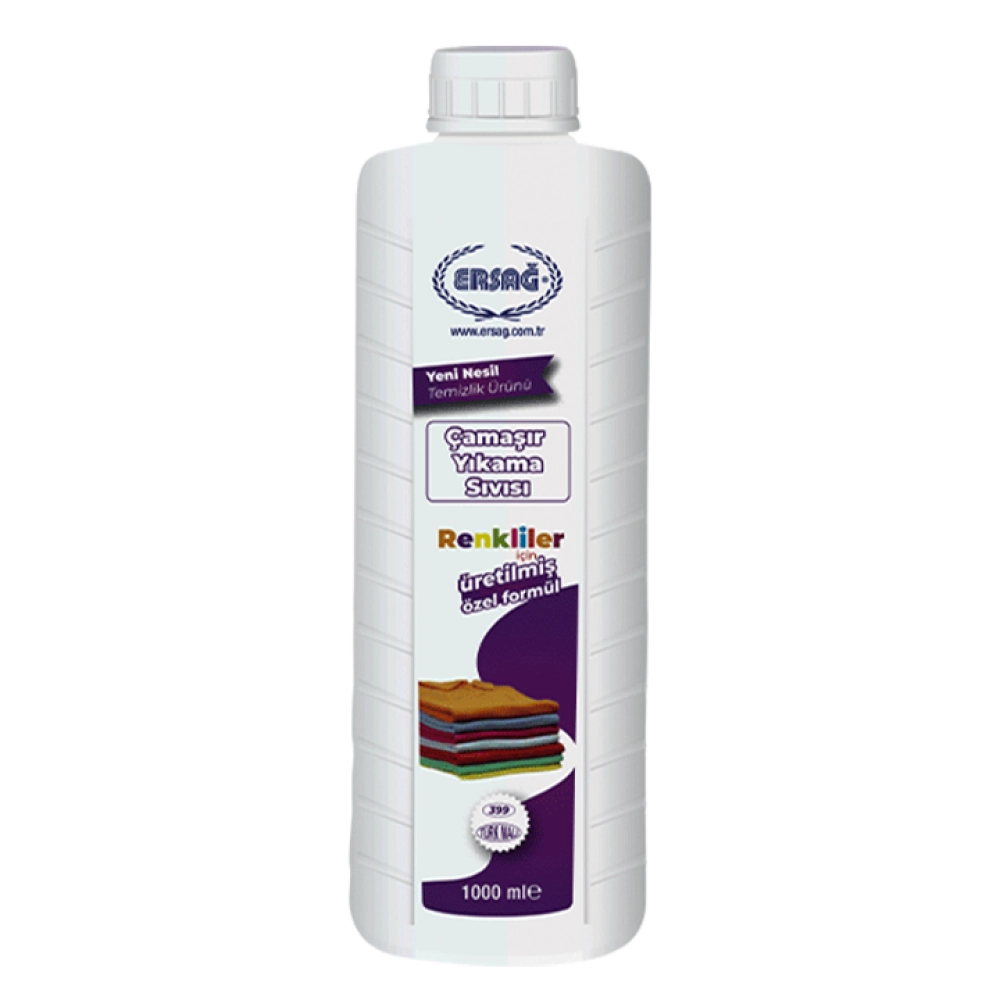 ERSAĞ RENKLİLER İÇİN ÇAMAŞIR YIKAMA SIVISI 1000 ML (399)