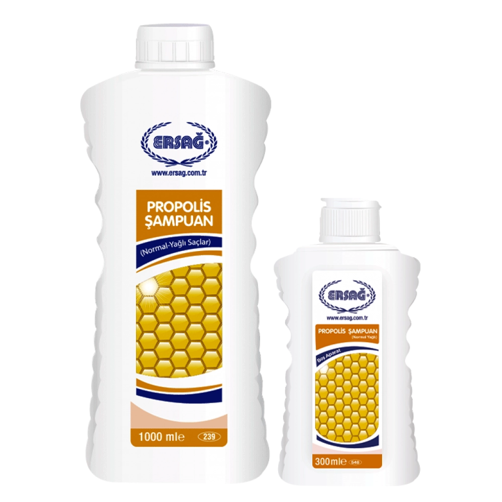 Propolis şampuan (Normal-Yağlı saçlar için) 1000 ML  (239-250)
